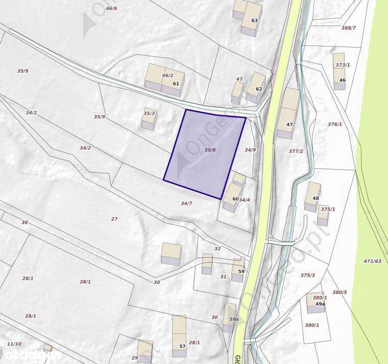 Działka 25 ar, z gotowym projektem na budowę szeregów