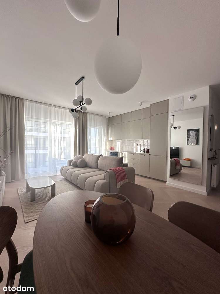 Nowoczesne mieszkanie 45 m² widok  na Odrę Szczecin Zielonego Mostu - Pełny obrazek: 5/14