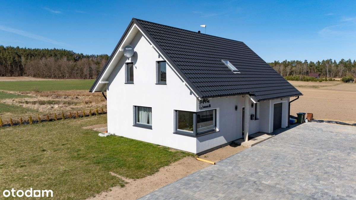 Nowy dom koło  Stężycy w pełni umeblowany-0