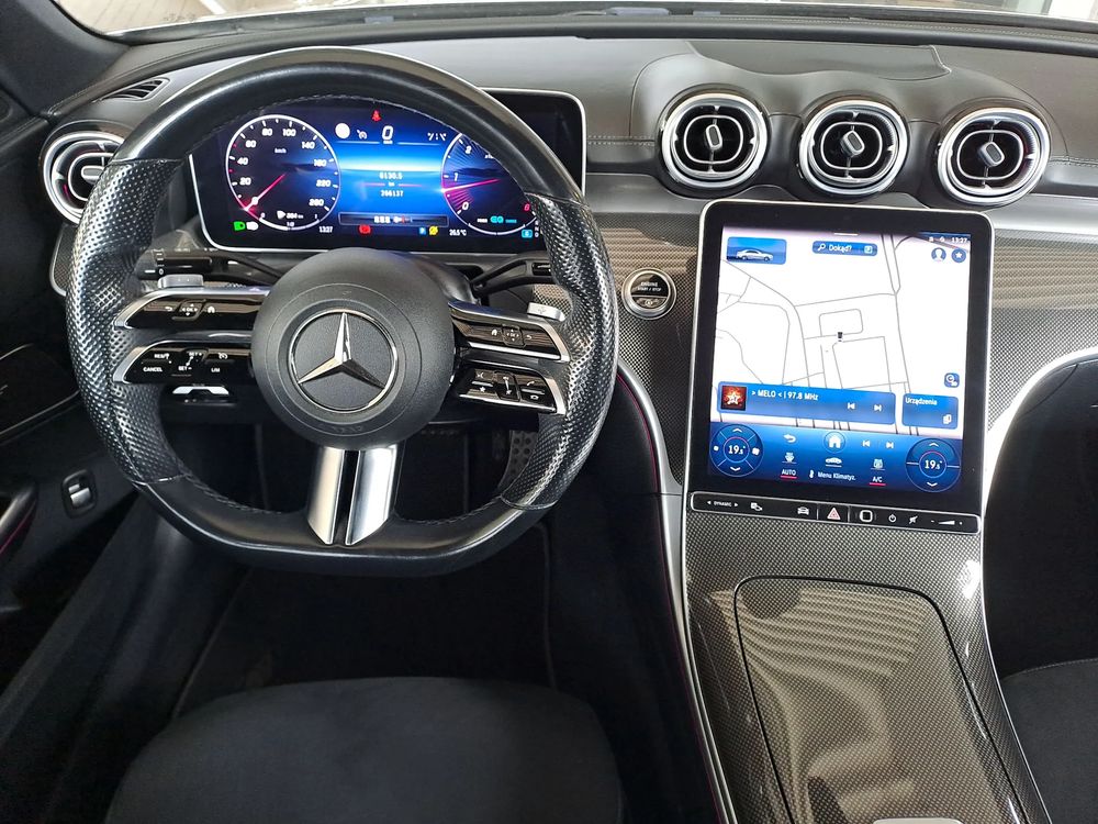MERCEDES-BENZ KLASA-C C220D mHEV Avangarde Kamera 360 Blind Spot LED Ambiente Nawigacja