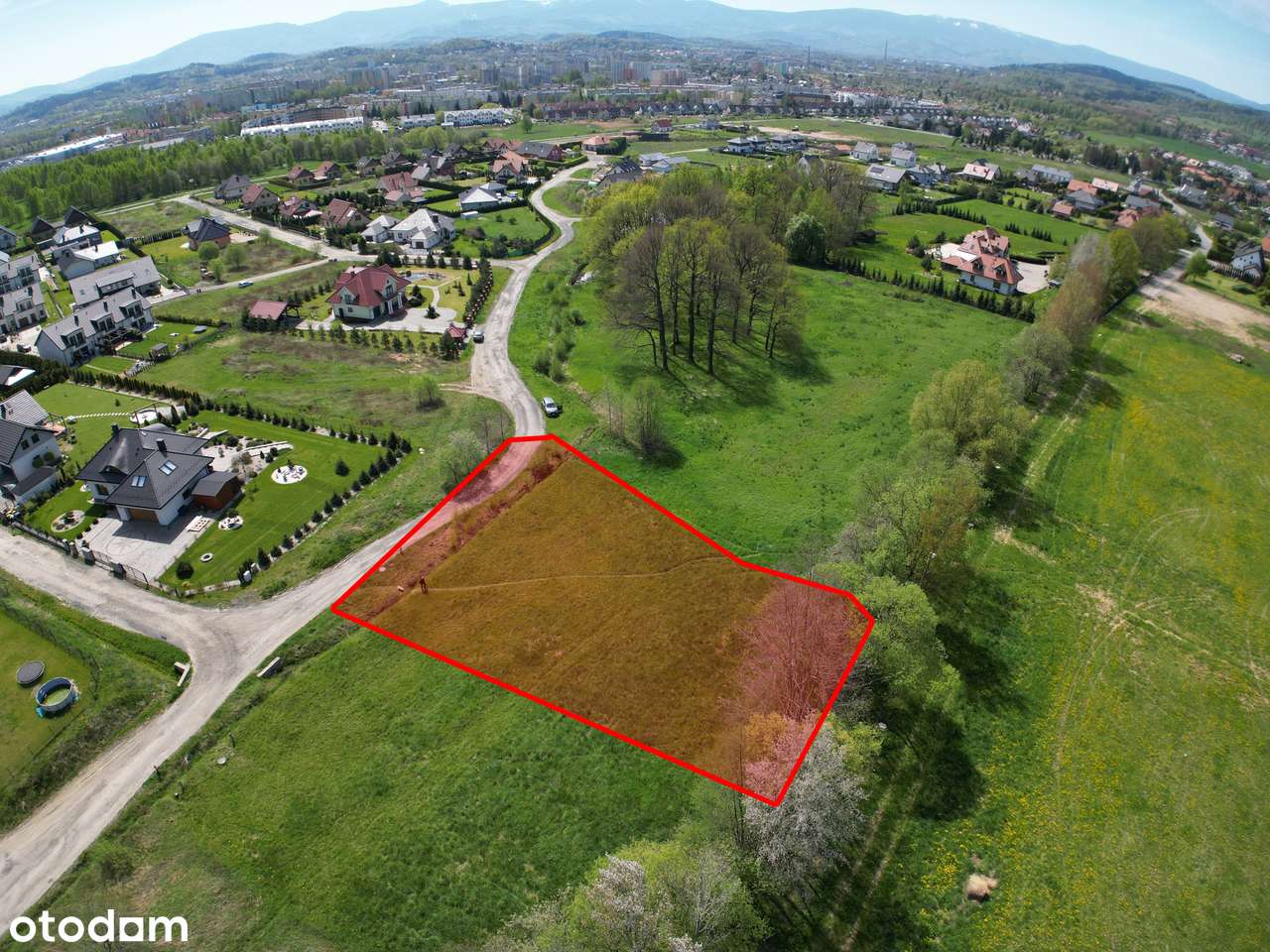 Jeżów Sudecka ul. Podmiejska - działka-2