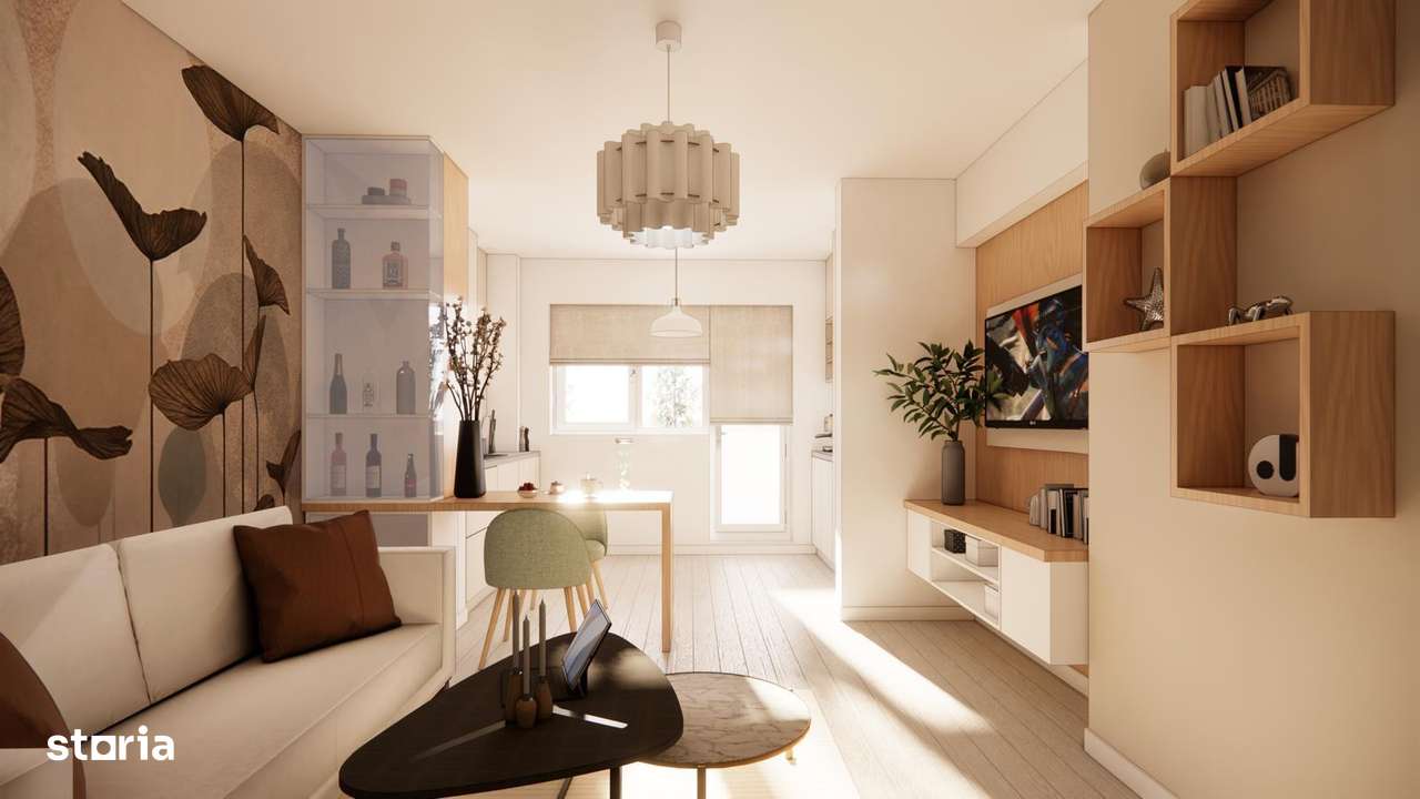 Metrou Berceni 5 min - 2 camere Acte Gata , proiect amenajare premium-8