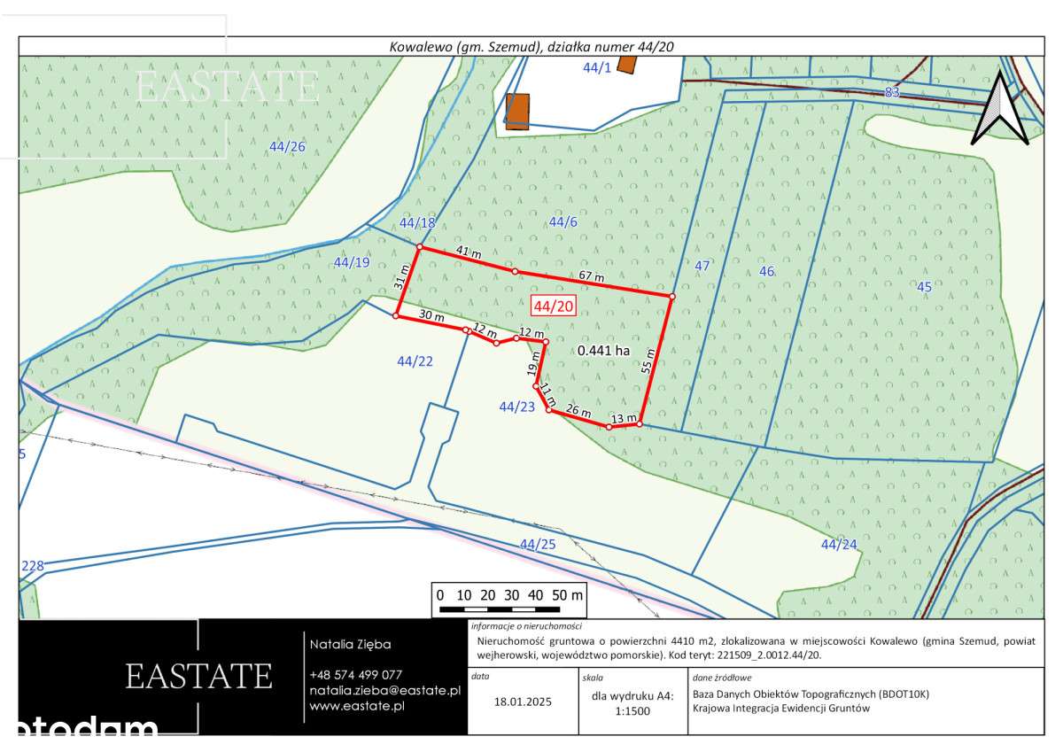 Działka budowlane z lasem na Kaszubach - Pełny obrazek: 4/6