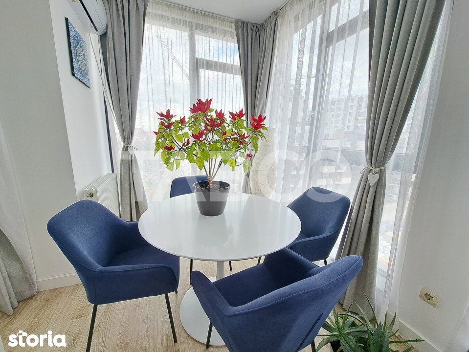Apartament modern mobilat si utilat cu balcon Doamna Stanca