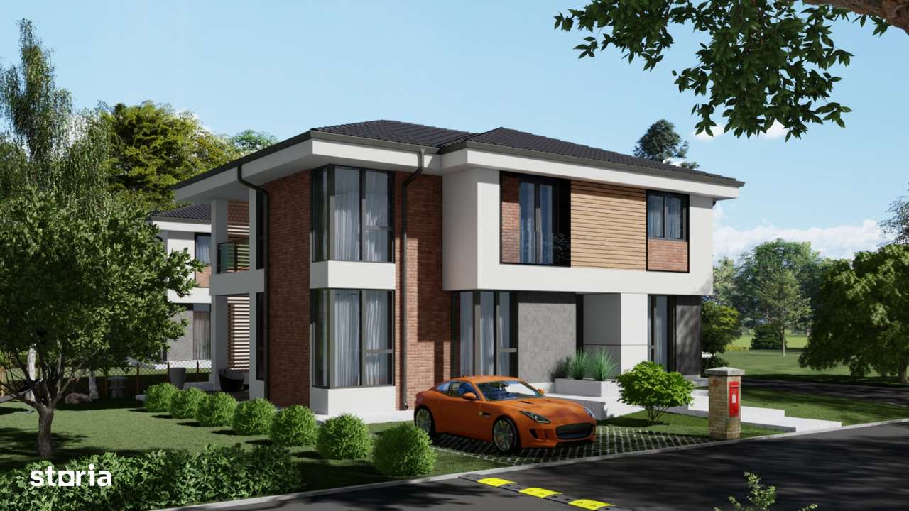 Vila 5 camere in Paradisul Verde, racordata la utilitati, autorizatie - Imagine principală: 2/18