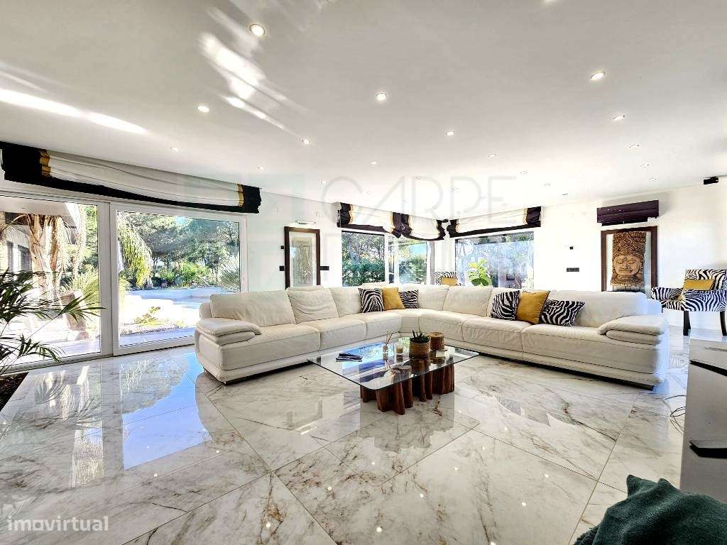 Magnifica moradia T4 com piscina na Urbanização Aroeira, em Santo E...-34