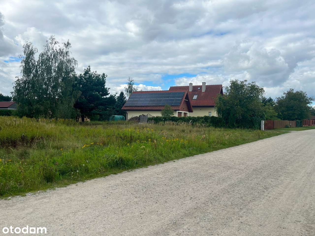 Działka bud. 1457mkw., w Chrząstawie Małej, gm. Czernica-14