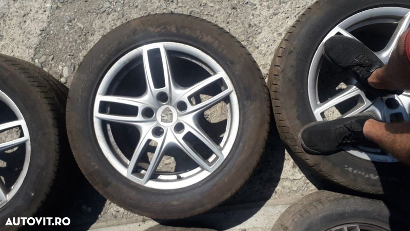 Set complet de jante Porsche Cayenne pe 19'' cu anvelope de vara. - 4