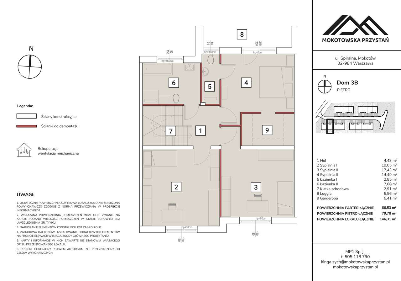 146 m2 z garażem na Mokotowie - Zamieszkaj jeszcze w tym roku!-9
