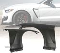 GUARDA-LAMAS DIANTEIROS PARA FORD MUSTANG LOOK GT350 15-17 PRETO - 3