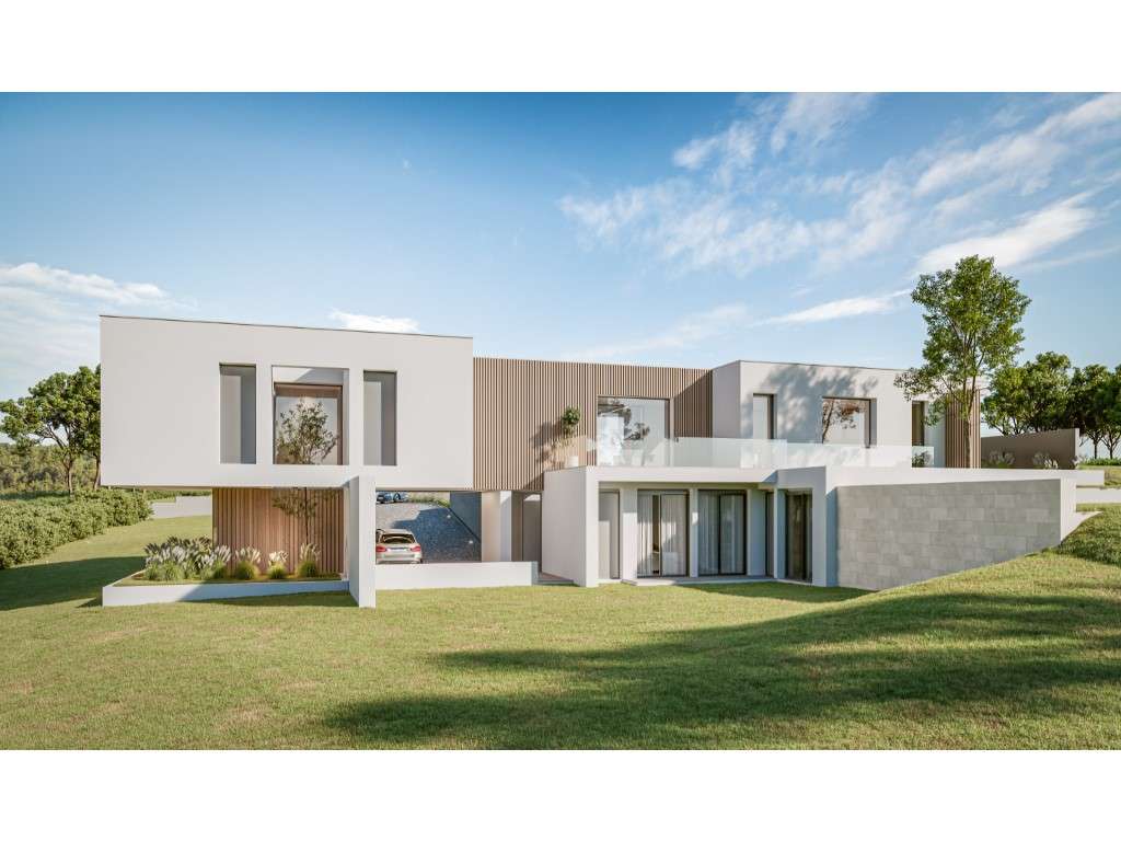 Moradia T4 moderna em construção com piscina em Évora de Alcobaça-12