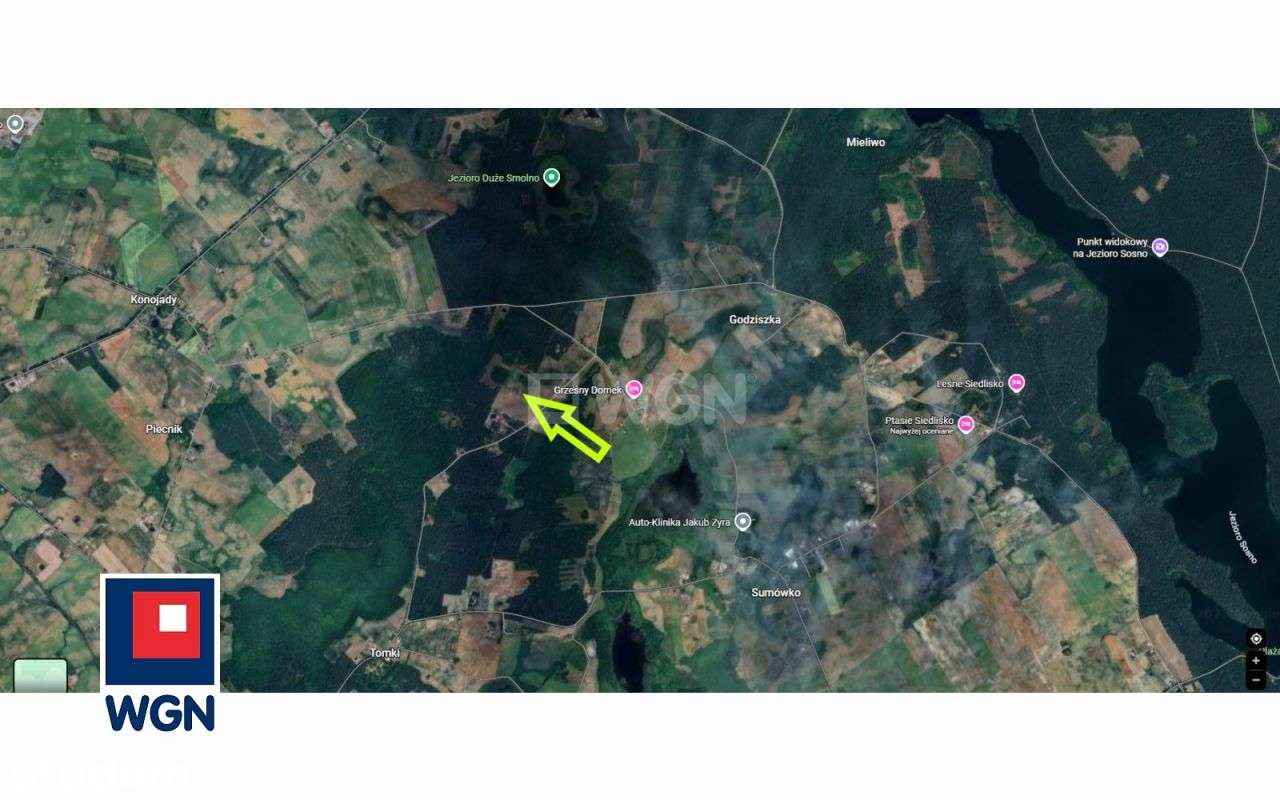 Działka budowlana wśród lasów i jezior.-9