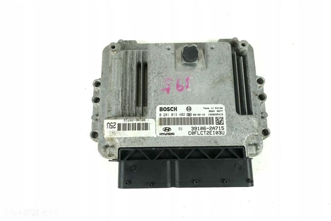 KOMPUTER STEROWNIK SILNIKA HYUNDAI I30 I 1.6 CRDI 0281013402 39106-2A715 - 1