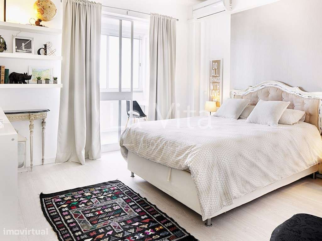 T1+1, totalmente remodelado, com licença de AL,. Bairro do Rosário,...-11