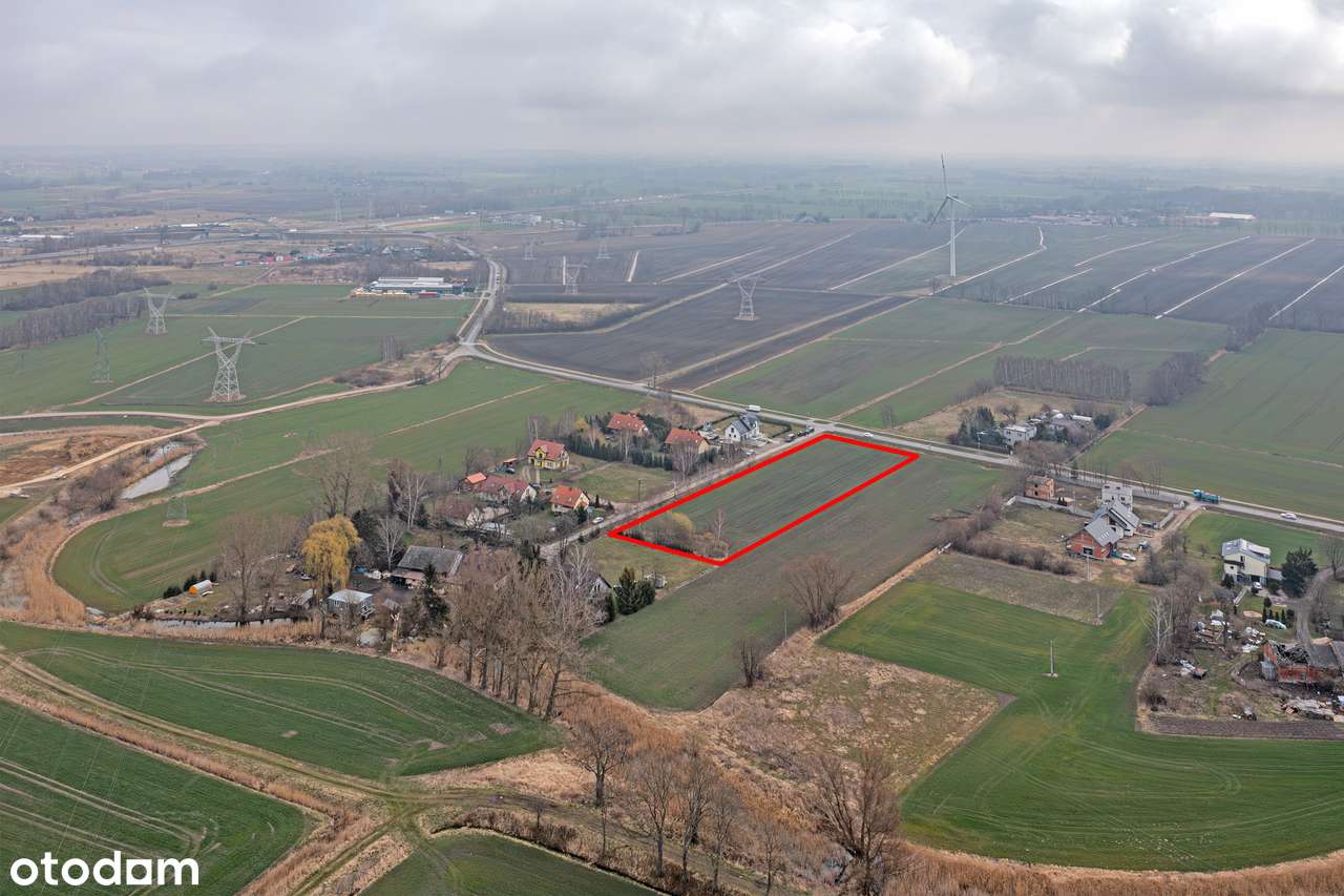 Działka usługowo - mieszkaniowa przy S7.-4