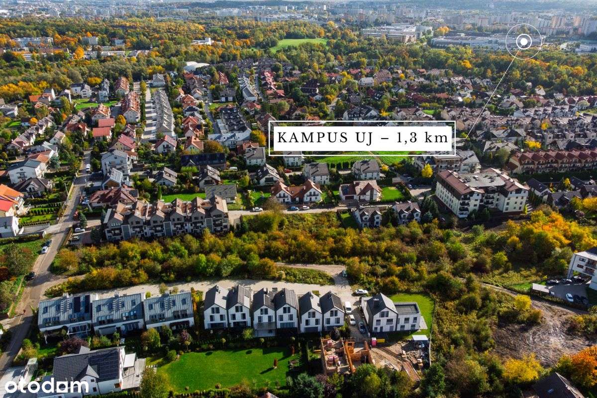 Nowoczesny dom bliźniak - Kraków Zakrzówek-8