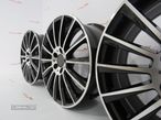 Jantes Look  Mercedes Turbine 17 x 7.5 et45 5x112 Pretas + Polidas - 7