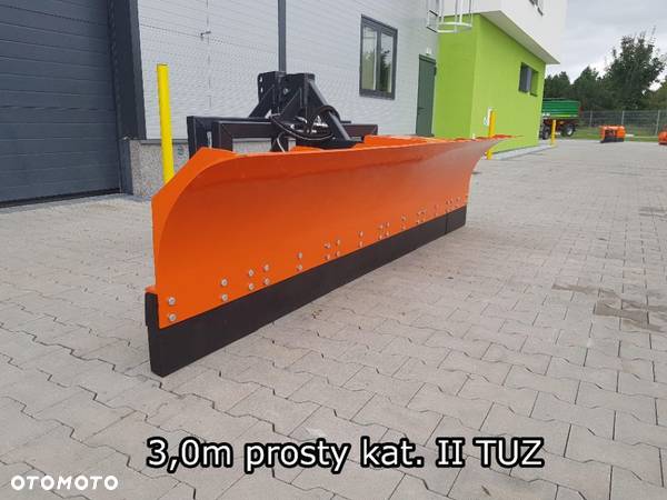 Pług śnieżny do śniegu PROSTY KOMUNALNY euroramka TUZ METAL TECHNIK 1,5m 1,56m 1,85m 2m 2,08m 2,6m 3 - 14