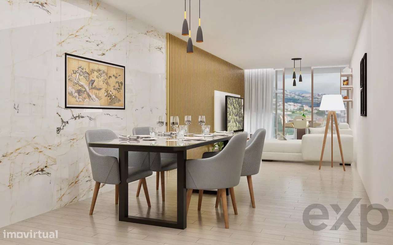 Novo Apartamento T3 Moderno com Vista Mar Deslumbrante - Grande imagem: 4/26