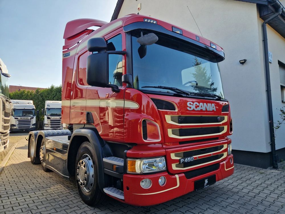 Scania 450 bez egr pusher 6x2/4 /65 ton/ automat retarder /jvg gliwice 2014