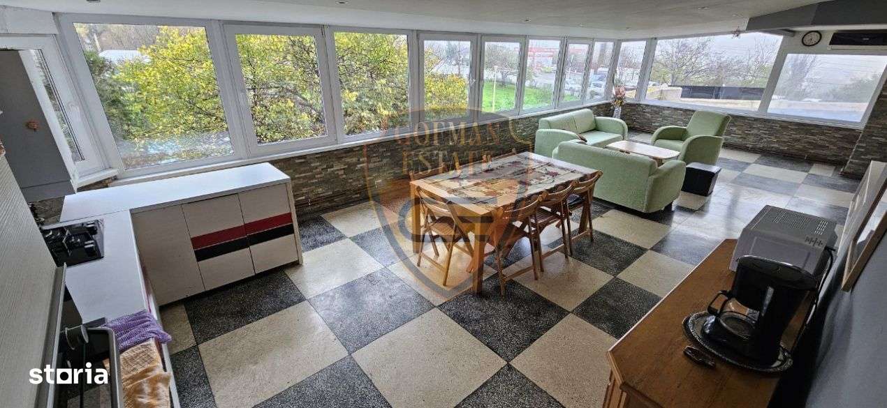 4 camere 140mp et 1 Gara Poarta 4 muncitori port sediu firme birou - Imagine principală: 5/8