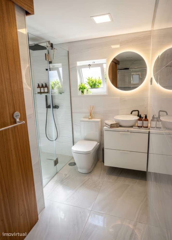 Moradia T2 Nova e Equipada com Grande Terraço - Anha - Grande imagem: 2/19