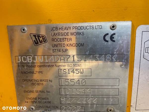 JCB JS 145W - 5