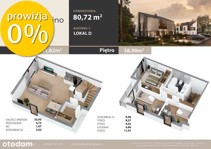 Kameralne osiedle Kampino Park z prywatnym lasem!!-15