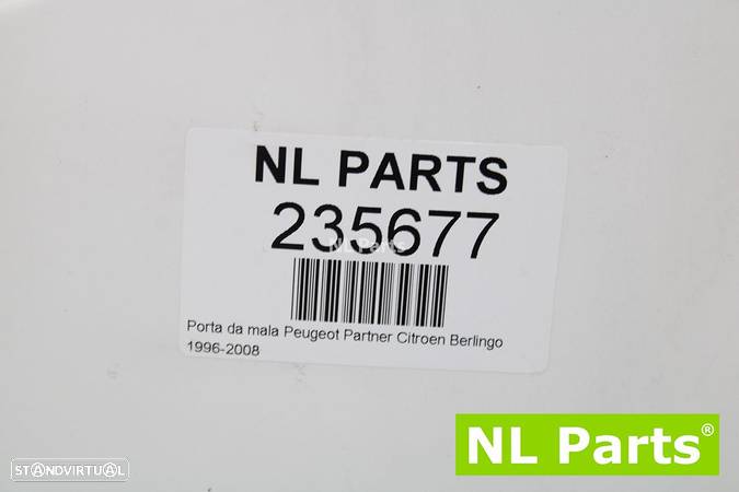 Porta da mala Peugeot Partner Citroen Berlingo 1996-2008 - 17