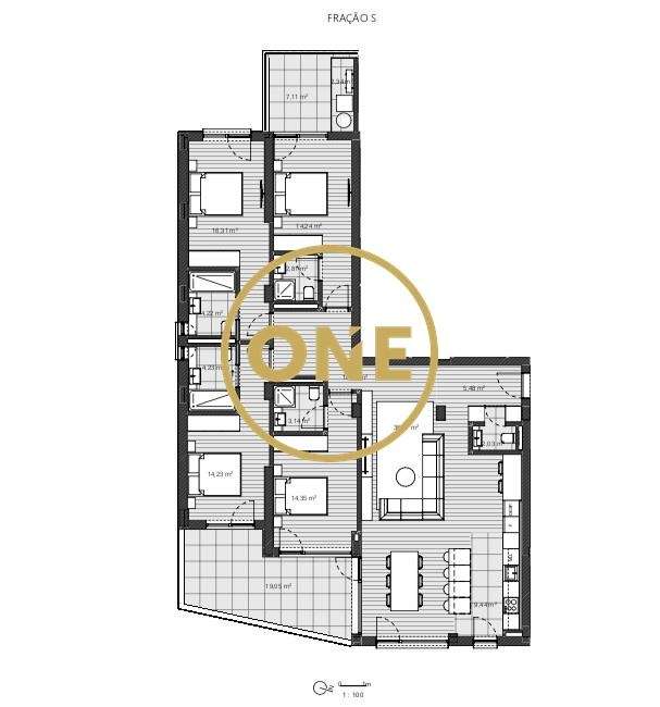 NOVA CONSTRUÇÂO - T3 - Quinta da Portela-6
