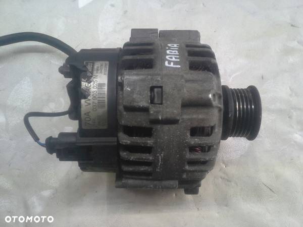 Skoda Fabia 1.4 16v alternator Valeo 70A  037903025N  SG8B017 - 7