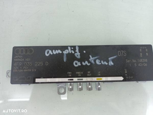 Amplificator antena Audi A6 C6 2.7 TDI BPP 2004-2008  4F9035225D - 1