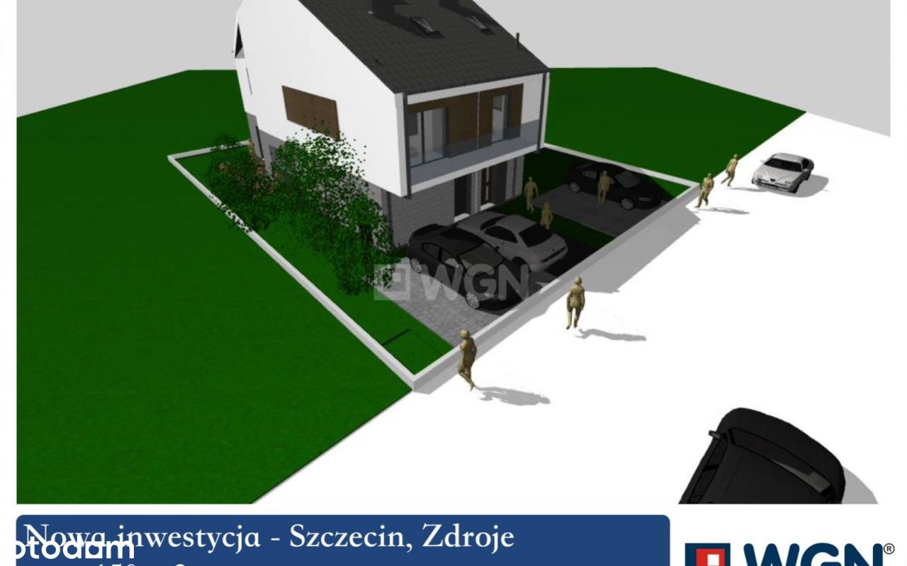 Nowy dom Zdroje 6 pokoi ze słonecznym ogródkiem