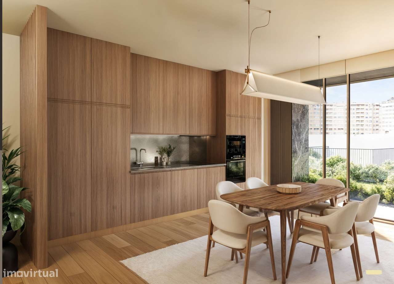 T2 NOVO C/VARANDA EM CONDº RESERVADO JUNTO AS PRAIAS! - Grande imagem: 3/15