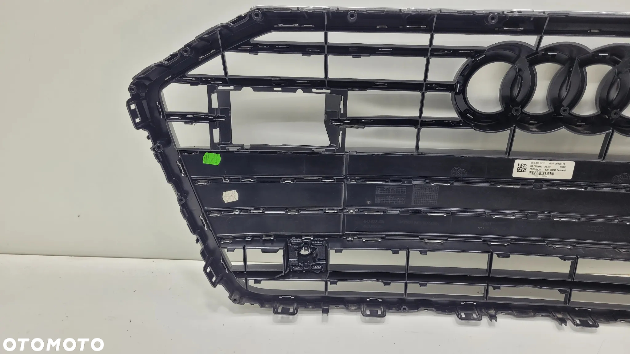 AUDI A6 C8 4K0853651C GRILL ATRAPA - 4