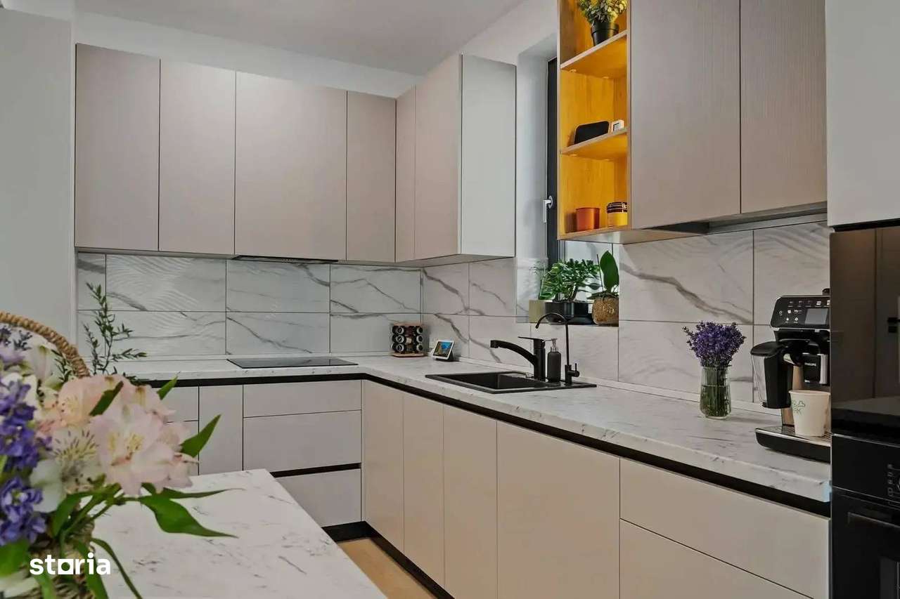 Doua dormitoare cu bai proprii! Terasa cu vedere padure Baneasa 60 mp - Imagine principală: 5/13