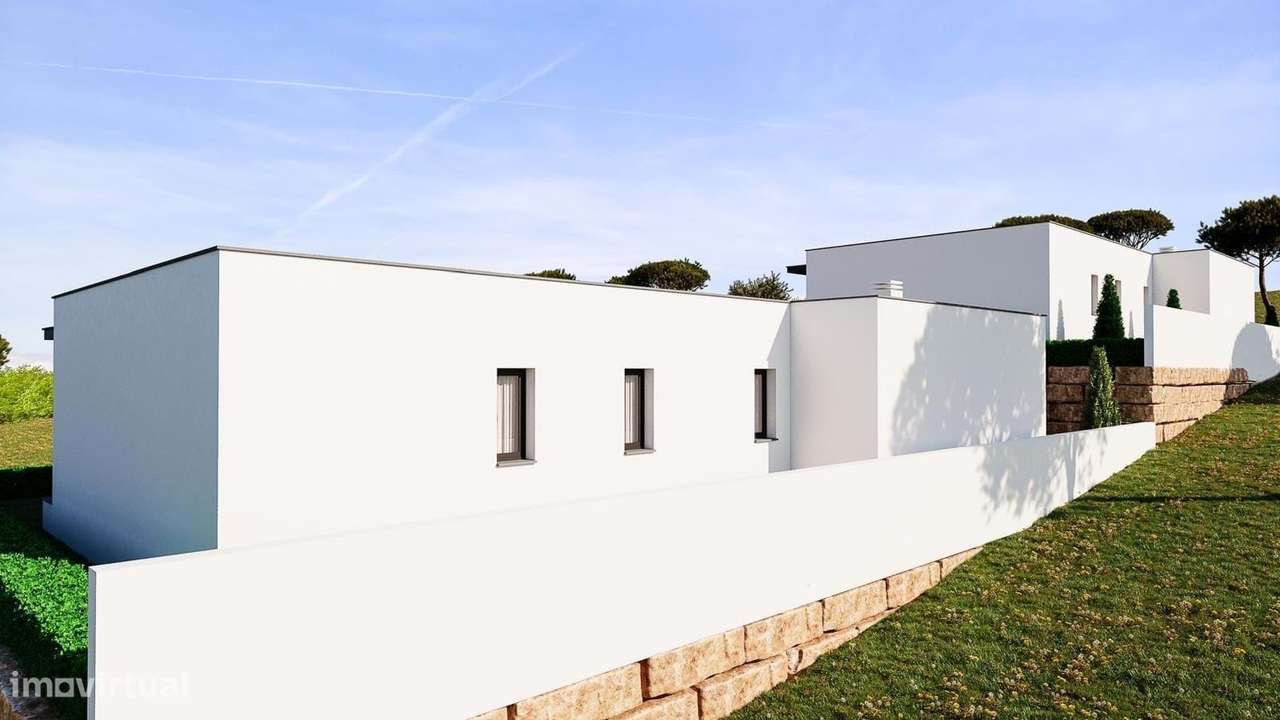 Moradia térrea com 3 quartos,    vista de Campo e piscina -  Cela ,-17