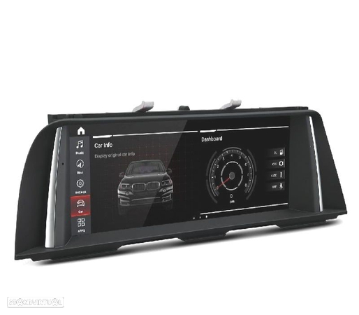 AUTO RADIO GPS ANDROID 12 PARA BMW F10 F11 13- COM SISTEMA NBT - 2