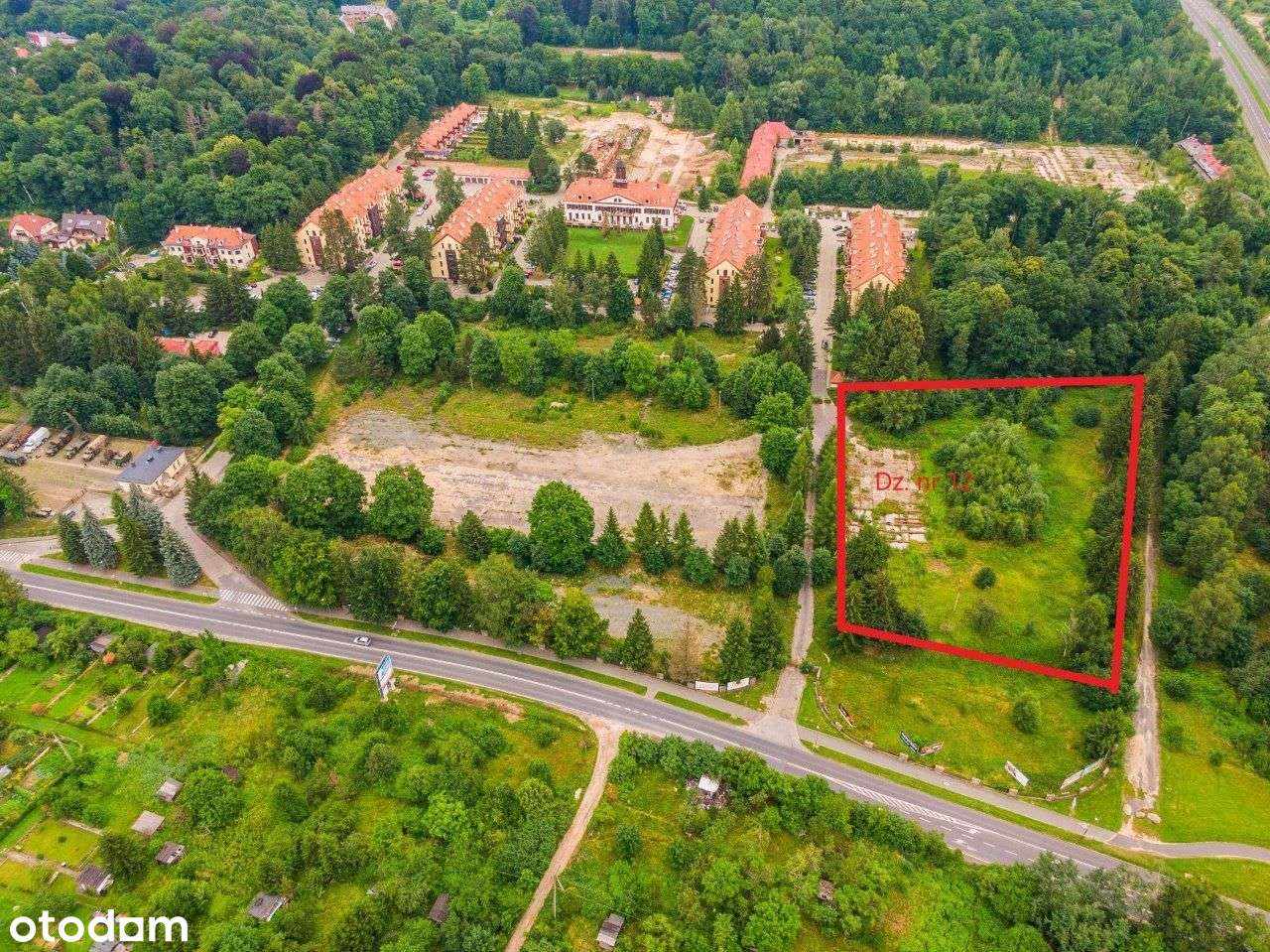 Działka pod zabudowę wielorodzinną