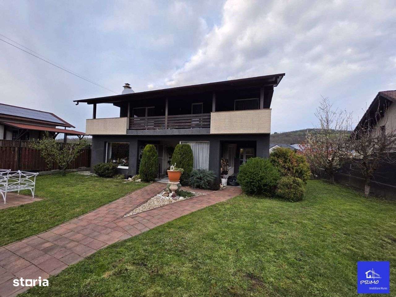 Casa superba in Corunca, 6 arii teren, garaj dublu, 2 nivele+demisol - Imagine principală: 4/20