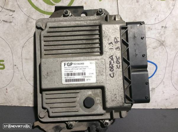 Centralina Motor Opel Corsa 1.3 CDTi  55190069   MJD6Y0X2 - 1