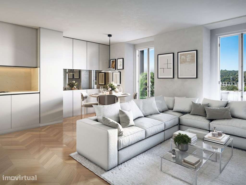 Apartamento T3 com varanda em novo empreendimento em Campo de Ourique - Grande imagem: 4/83