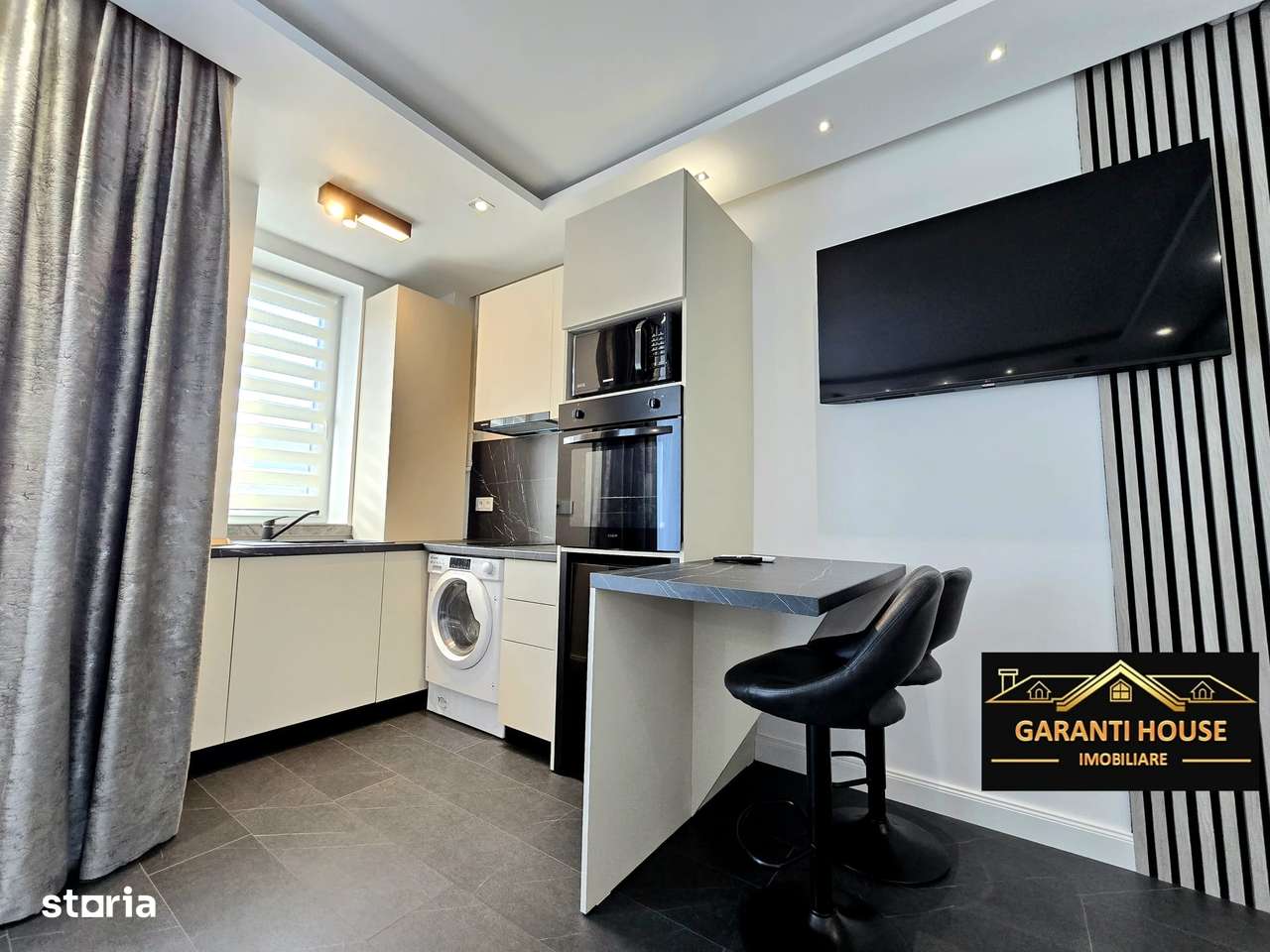 Bloc nou, apartament cu o camera, mobilat, parcare interioara, 330€ - Imagine principală: 3/7