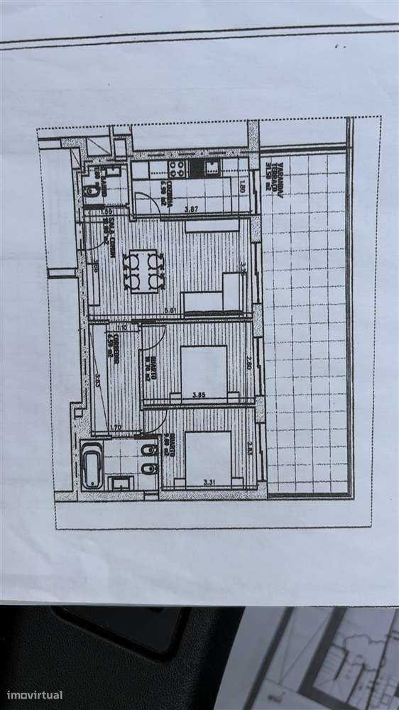 Apartamento T2 Venda em Mafamude e Vilar do Paraíso,Vila Nova de Gaia - Grande imagem: 3/8