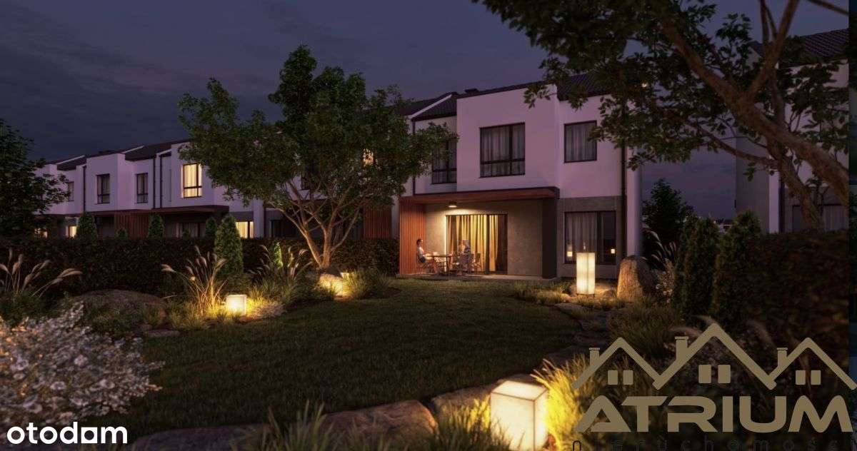 Nowy bliźniak Szczytniki z ogródkiem 12-13