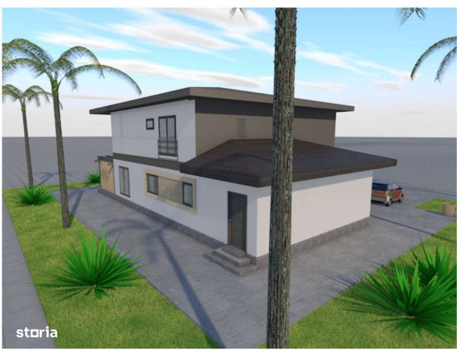 De vanzare vila individuala 5 camere teren generos in apropiere de DN1-8