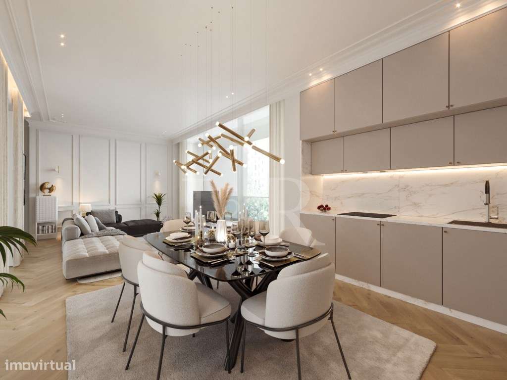 Magnífico T2 com dois quartos em suite, Alcântara, Lisboa - Grande imagem: 2/12