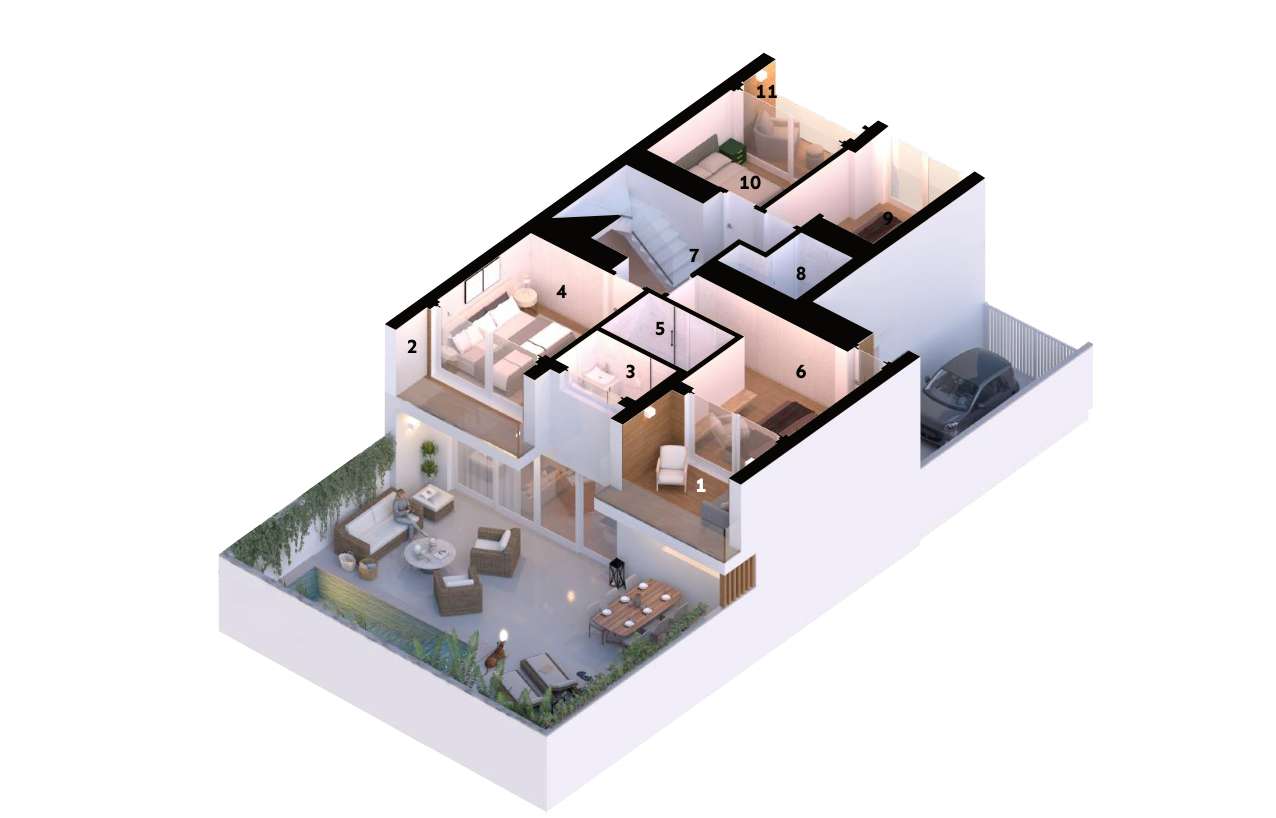 Vende-se moradia com piscina em Olhão | Chave na mão-6