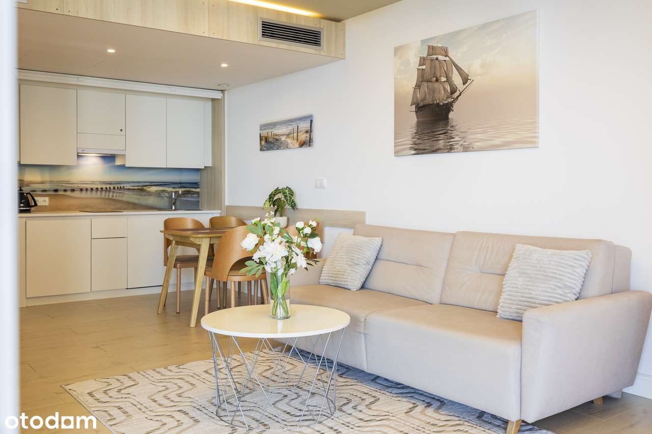 Apartament w Marine Hotel | Widok na morze | Garaż | Brak prowizji-7