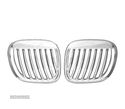 GRELHAS FRONTAIS PARA BMW Z3 96-05 CROMADAS - 2